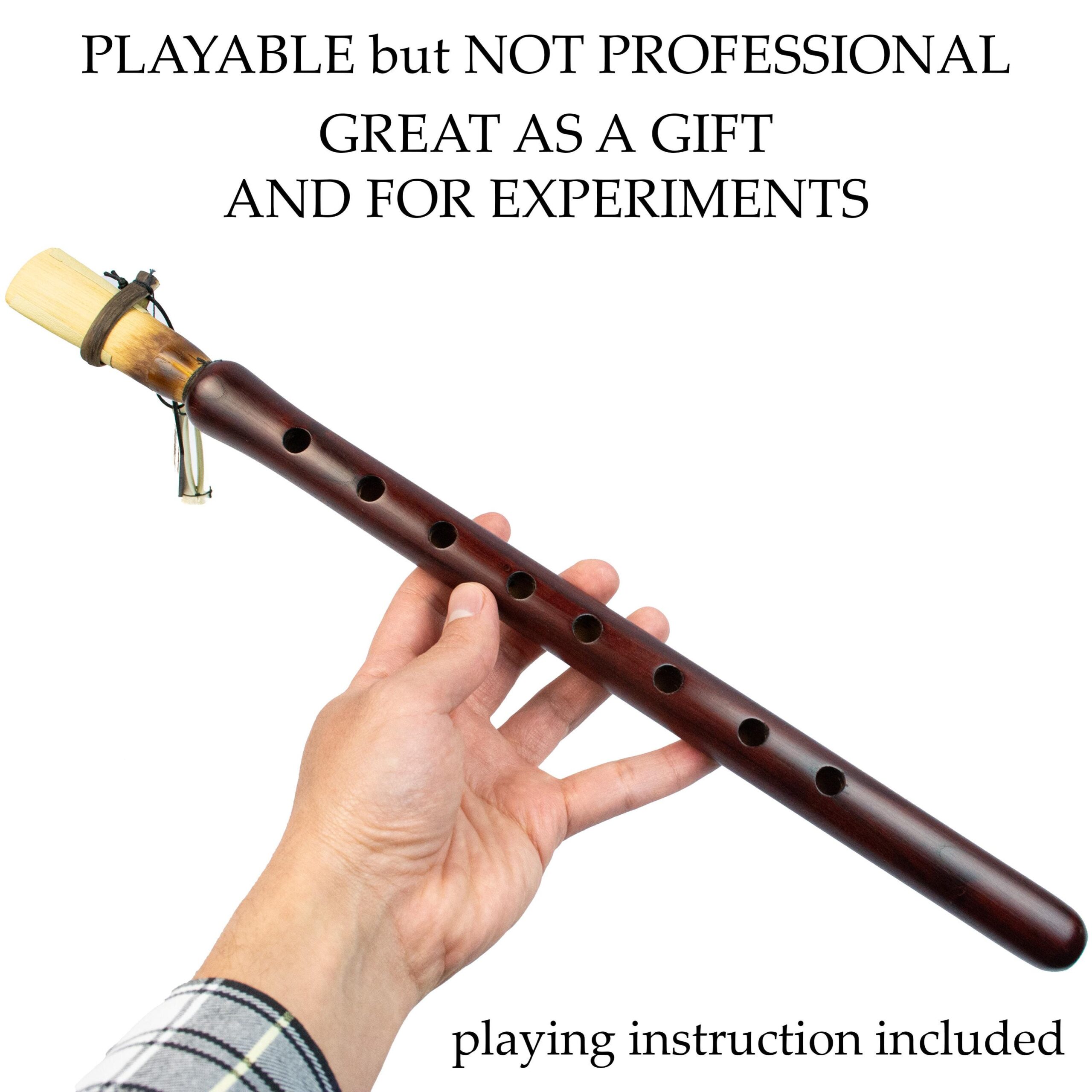 Armenian DUDUK instrument Apricot Wood Duduk, Armenian Flute oboe - leather case - Playing Instruction - Image 4