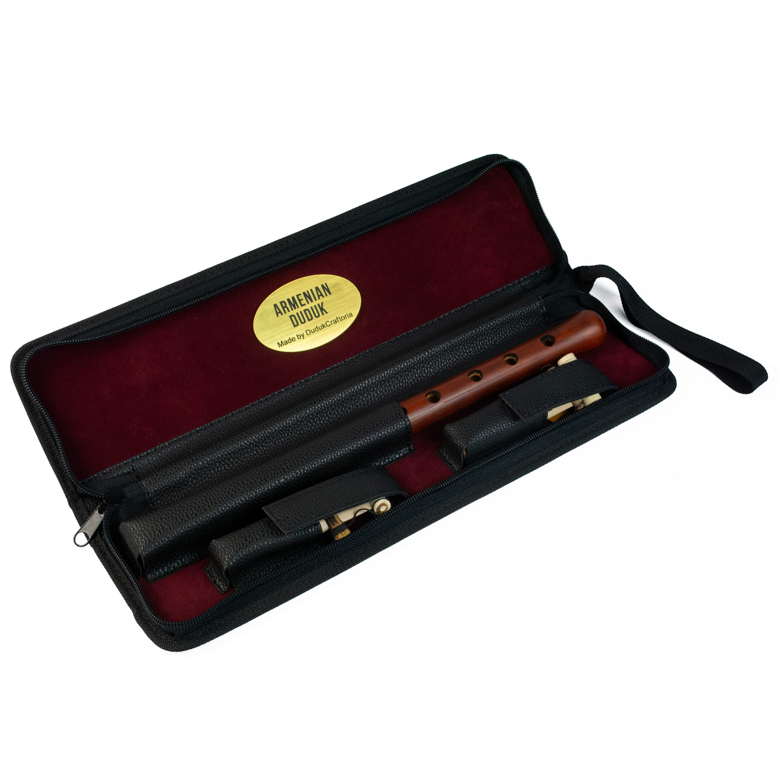 Armenian DUDUK instrument Apricot Wood Duduk, Armenian Flute oboe - leather case - Playing Instruction - Image 3