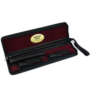 Armenian Duduk eco leather Case — Zipper Closure, 2-Reed Slots (Case Only)